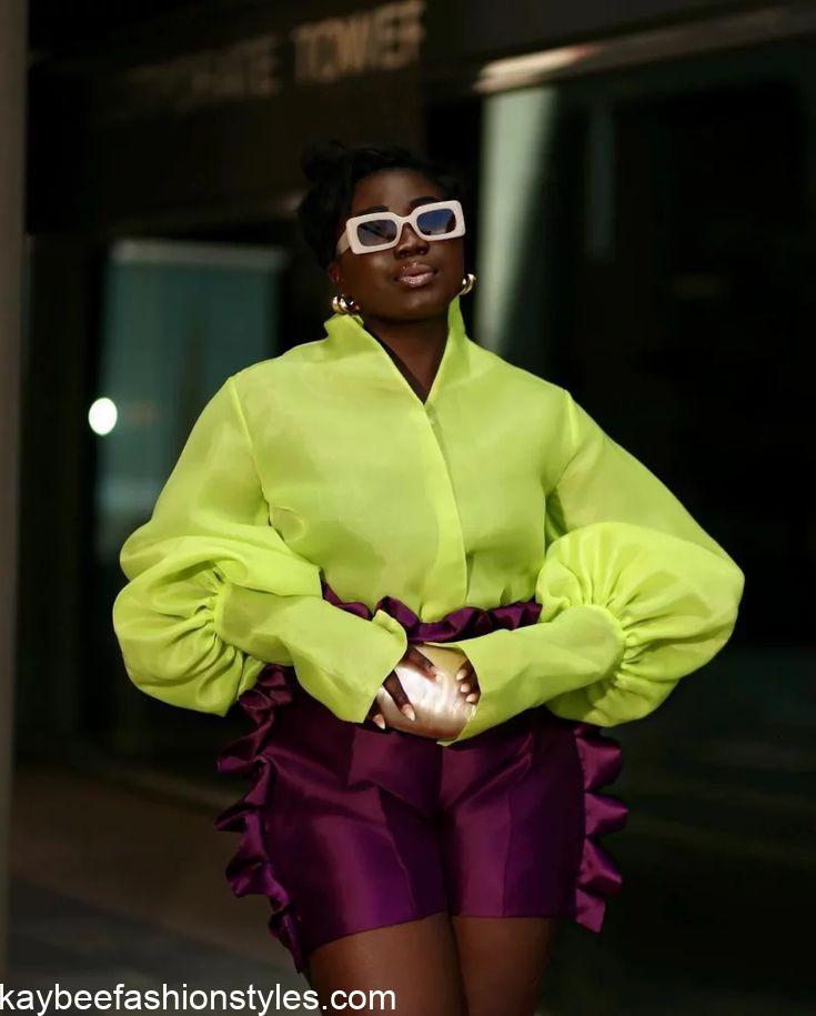 Latest Organza Top Styles for Ladies in 2023
