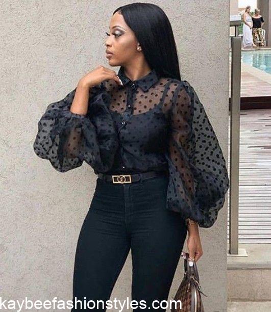 Latest Organza Top Styles for Ladies in 2023