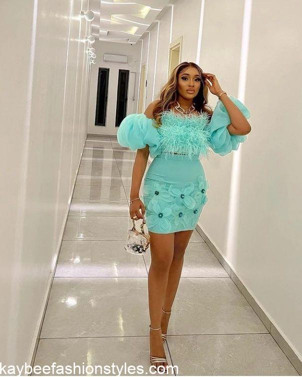 Best Short Dinner Gown Styles for Nigerian Ladies in 2023