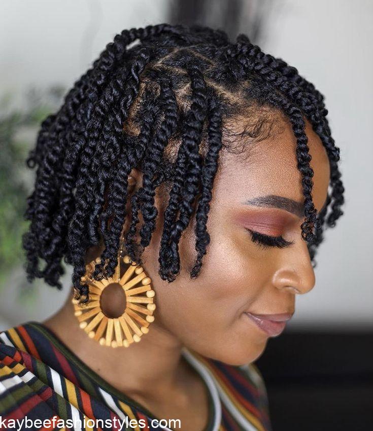 Natural Hair Twist Styles for Ladies