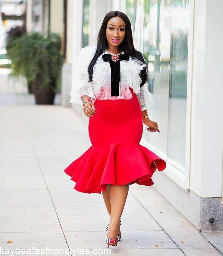 Chiffon skirt and blouse styles cheap
