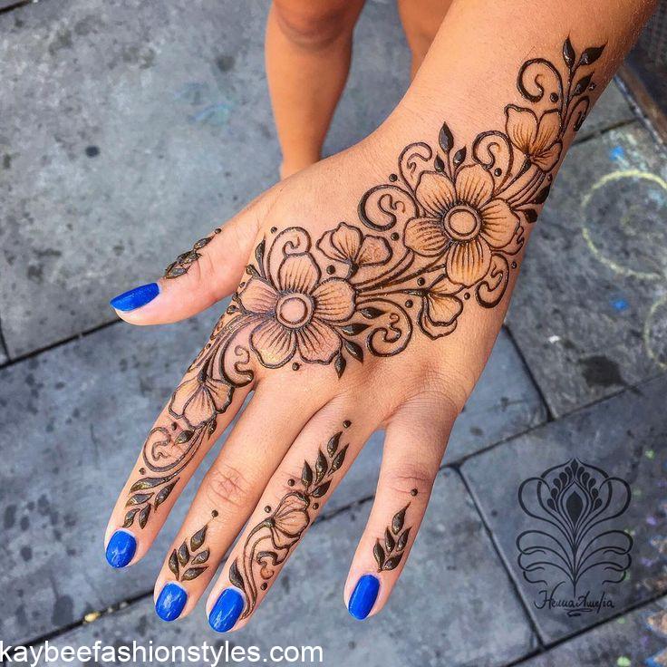 20 Simple Henna Designs in Nigeria