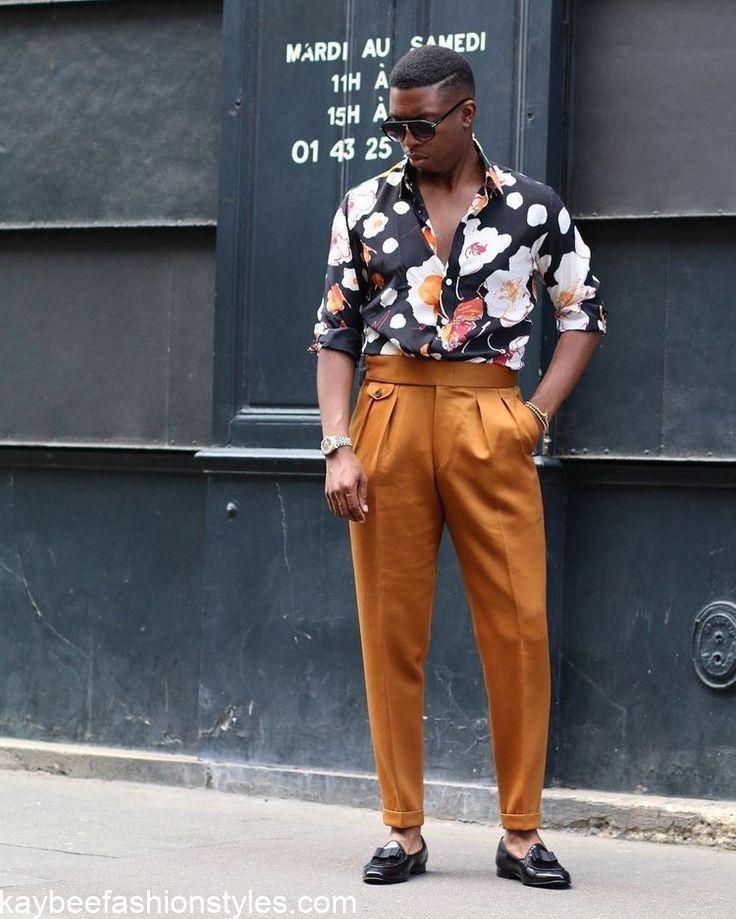 Men Material Style Latest Vintage Material Styles for Guys in 2024 - Kaybee Fashion Styles