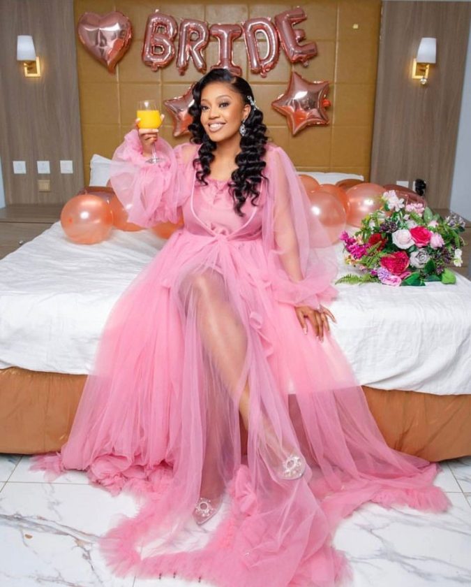 30 Latest Bridal Shower Dresses for the Bride in Nigeria - Kaybee ...