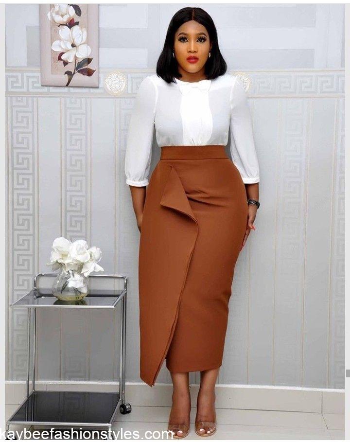 30 Best English Skirt and Blouse Styles for Ladies Kaybee