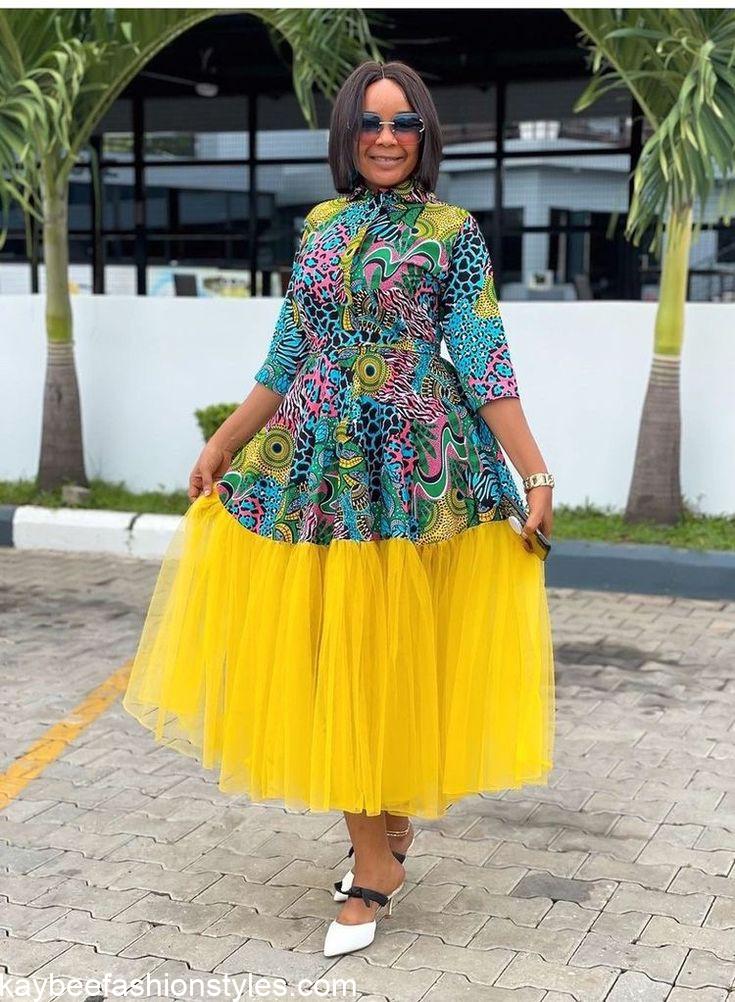 3 Yards Ankara Styles for Ladies in Nigeria