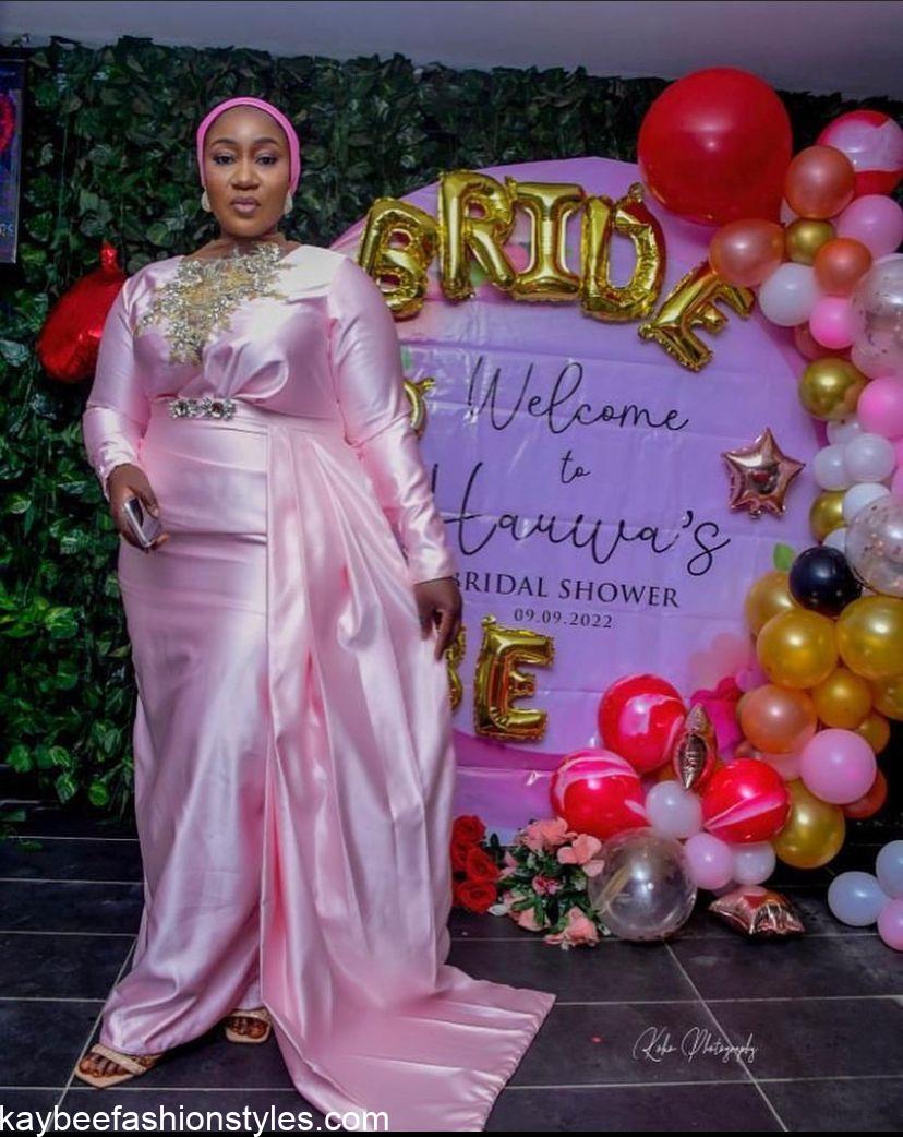 30 Latest Bridal Shower Dresses for the Bride in Nigeria Kaybee