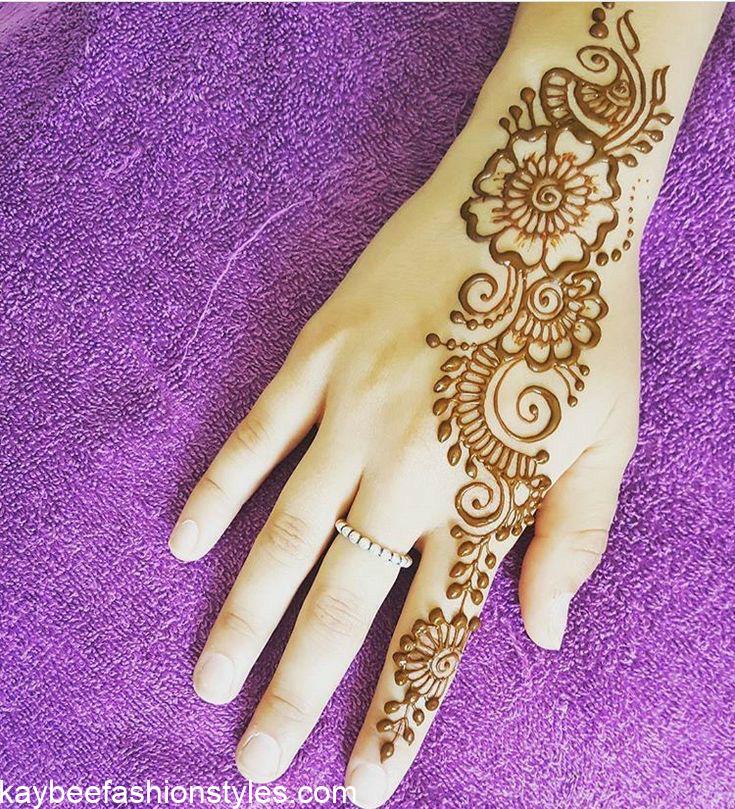 20 Simple Henna Designs in Nigeria - Kaybee Fashion Styles