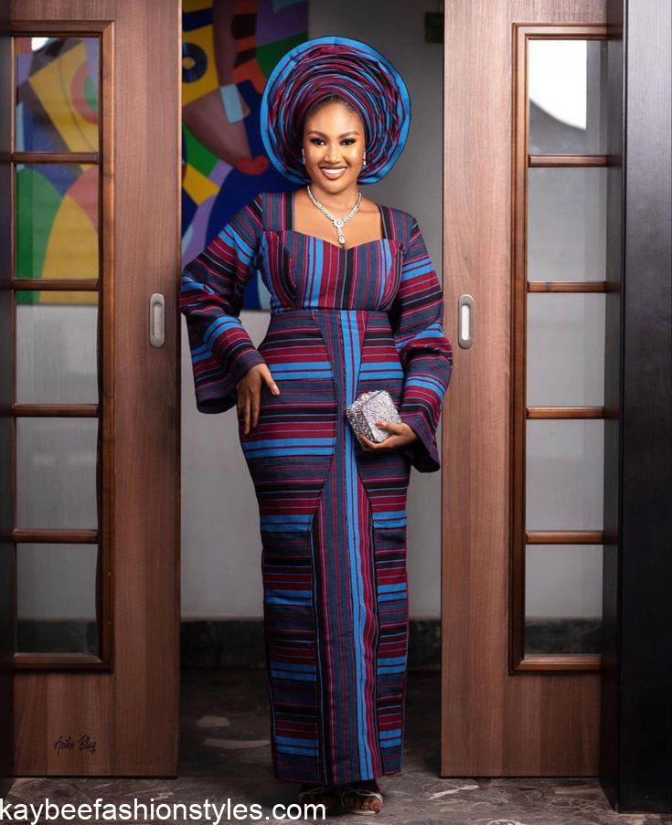 Best Aso Oke Gown Styles for Ladies in 2023