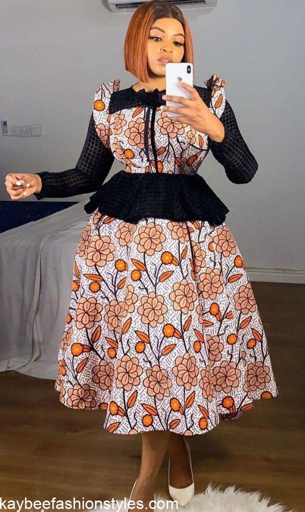 3 Yards Ankara Styles for Ladies in Nigeria