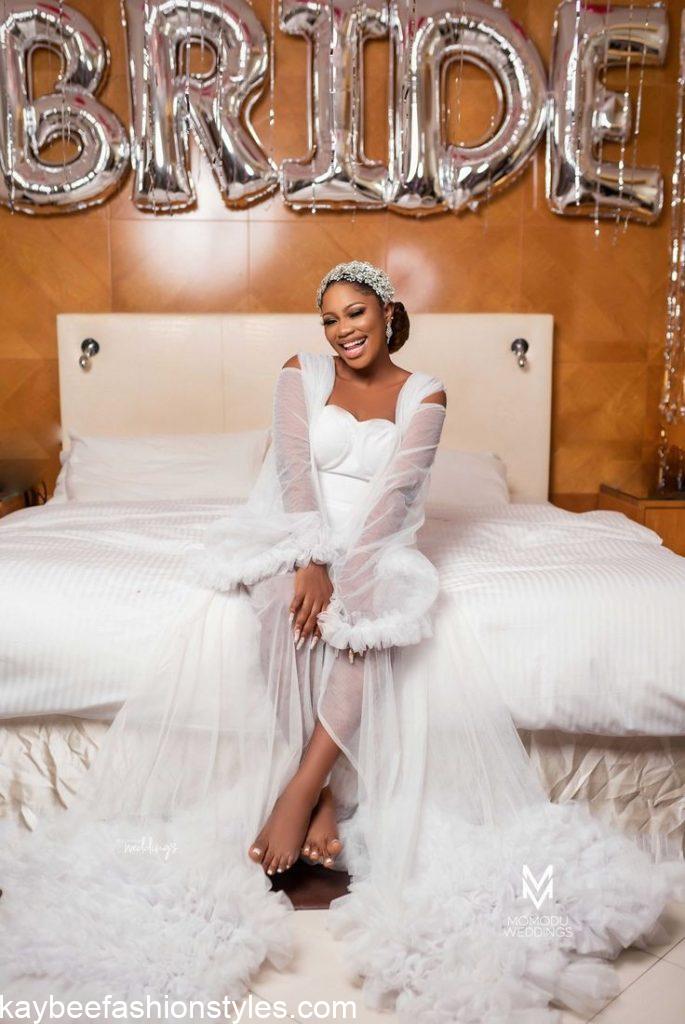 30 Latest Bridal Shower Dresses for the Bride in Nigeria