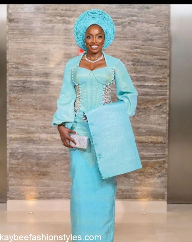Best Aso Oke Gown Styles for Ladies in 2023