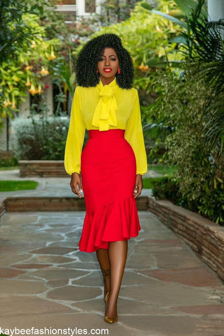 30 Best English Skirt and Blouse Styles for Ladies Kaybee Fashion Styles