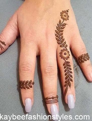 20 Simple Henna Designs in Nigeria