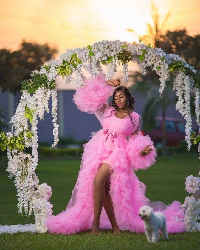 30 Latest Bridal Shower Dresses for the Bride in Nigeria Kaybee