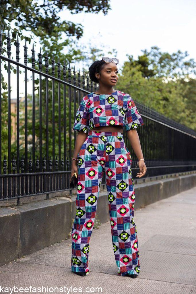 Latest African Trousers and Top for Ladies