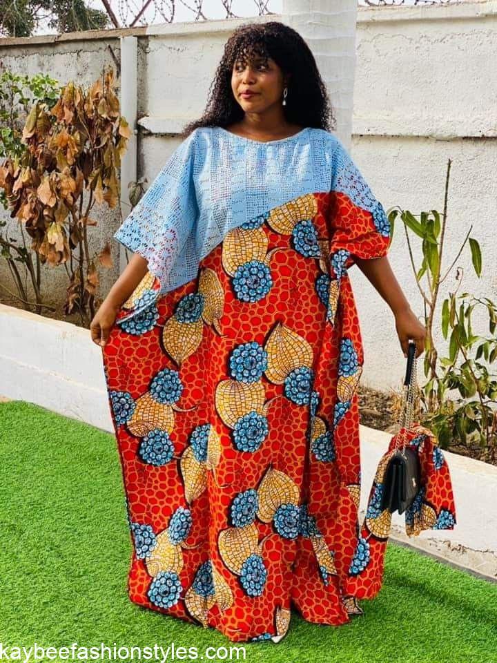 Ankara butterfly online short gowns