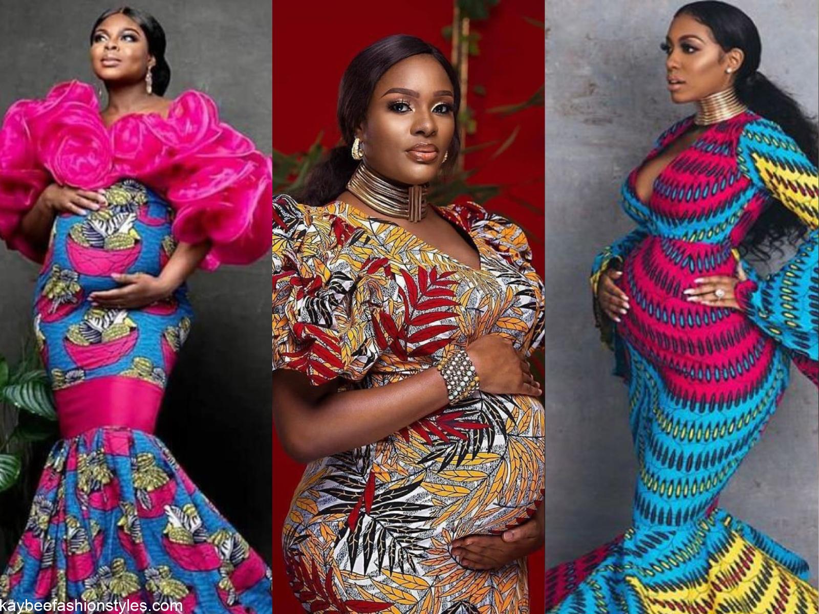 Best African Maternity Dresses for Photoshoot in 2023 - Kaybee Fashion ...