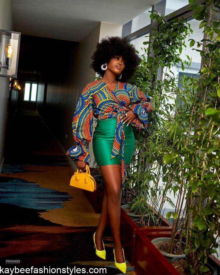 2 Yards Ankara Styles for Ladies in Nigeria