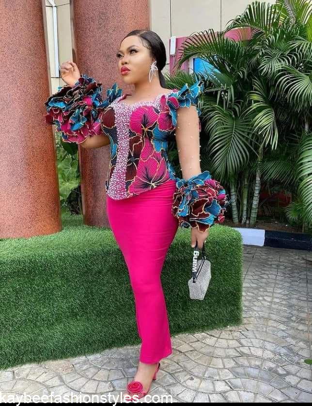 2 Yards Ankara Styles for Ladies in Nigeria