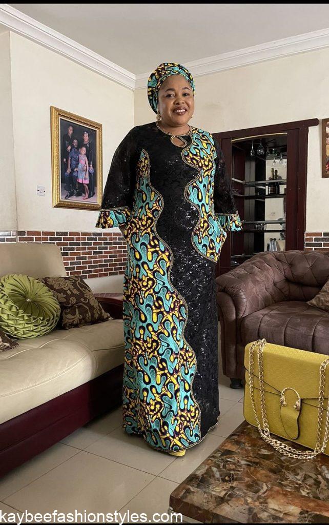Best Ankara and Lace Combination Styles for Ladies