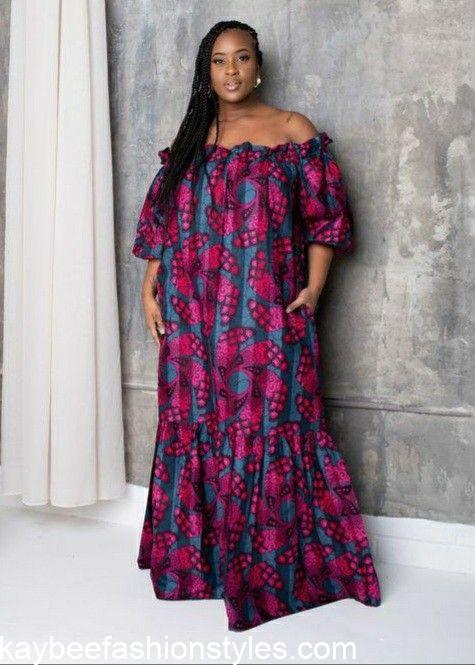 Latest Ankara Bubu Gown Styles
