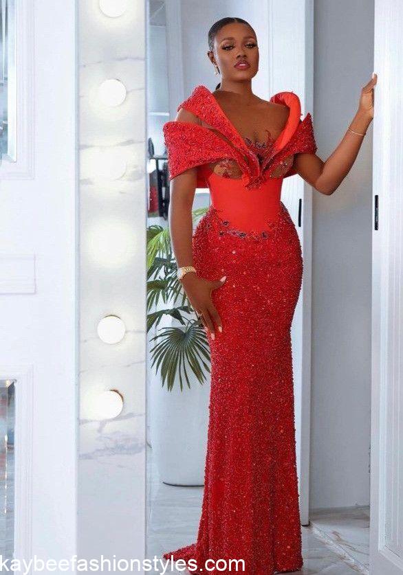 Best Nigerian Dinner Gown Styles for Ladies