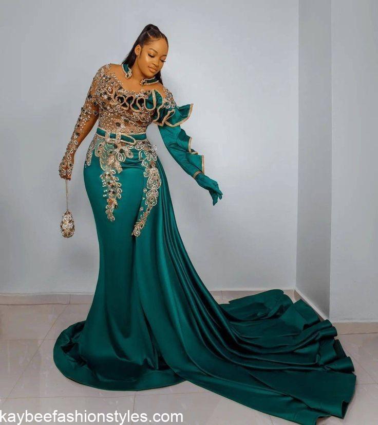 Best Nigerian Dinner Gown Styles for Ladies