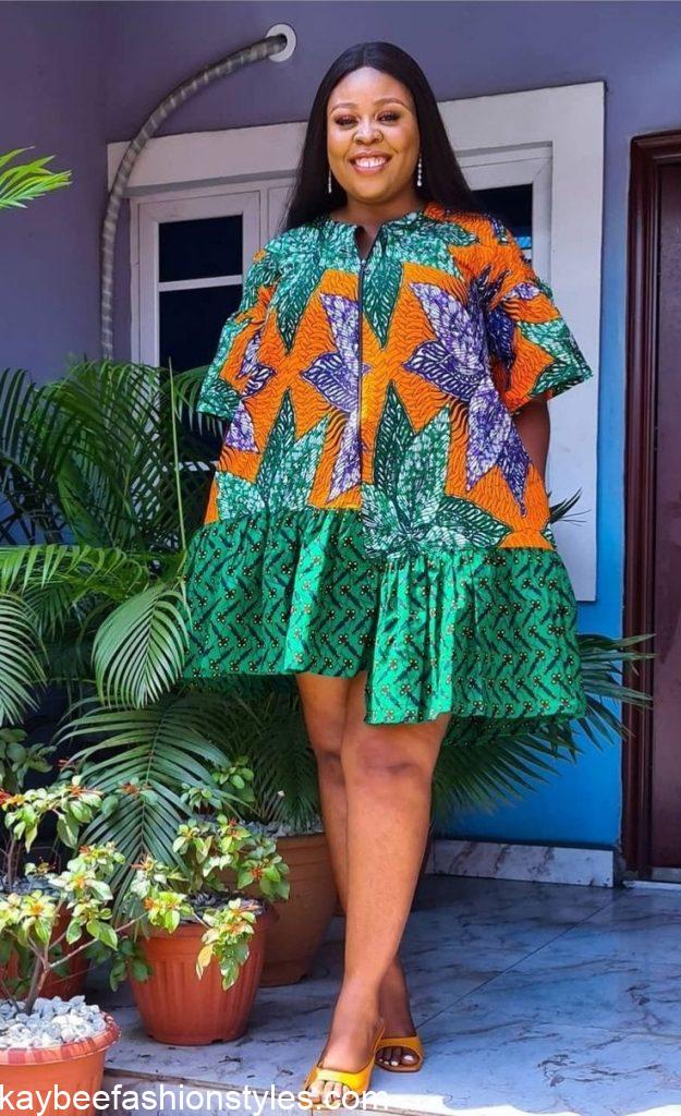 Latest Ankara Shift Dress Styles for Ladies