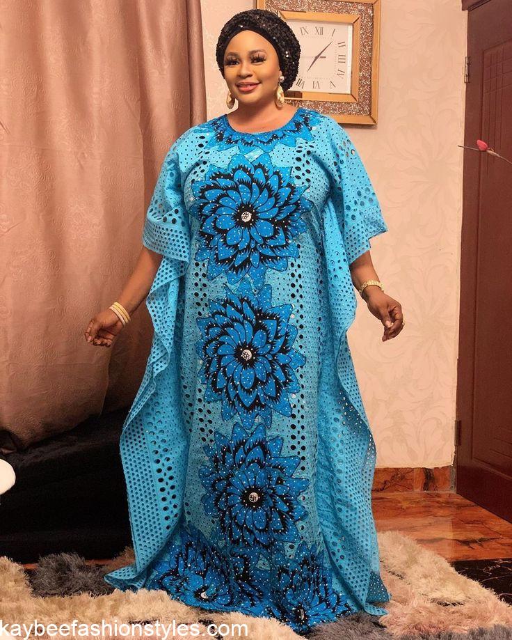 Latest Dry Lace and Ankara Combination Styles for Ladies