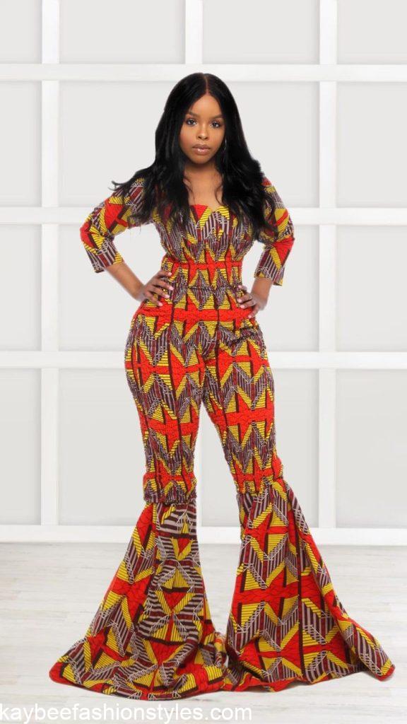 Latest African Trousers and Top for Ladies
