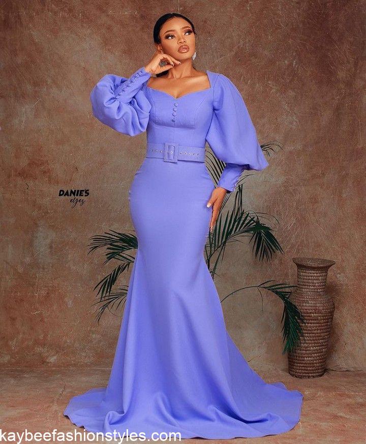 Best Nigerian Dinner Gown Styles for Ladies