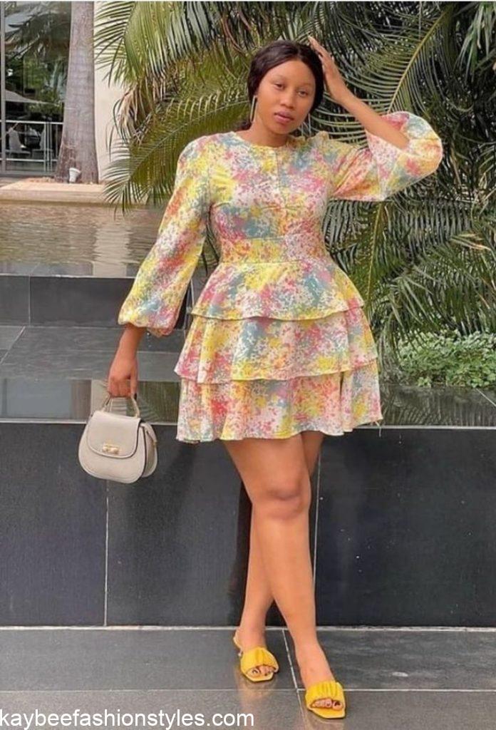 Silk short deals gown styles
