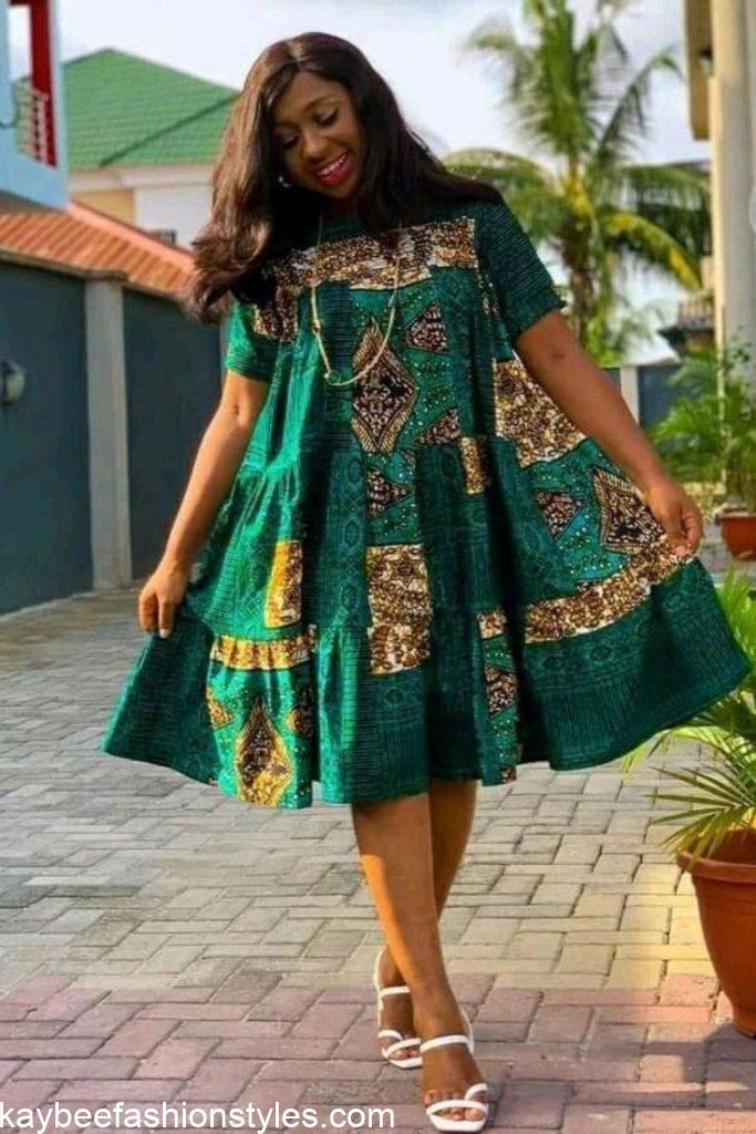 Latest Ankara Shift Dress Styles for Ladies