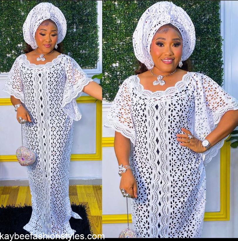 Best White Lace Gown Styles for Wedding Guests