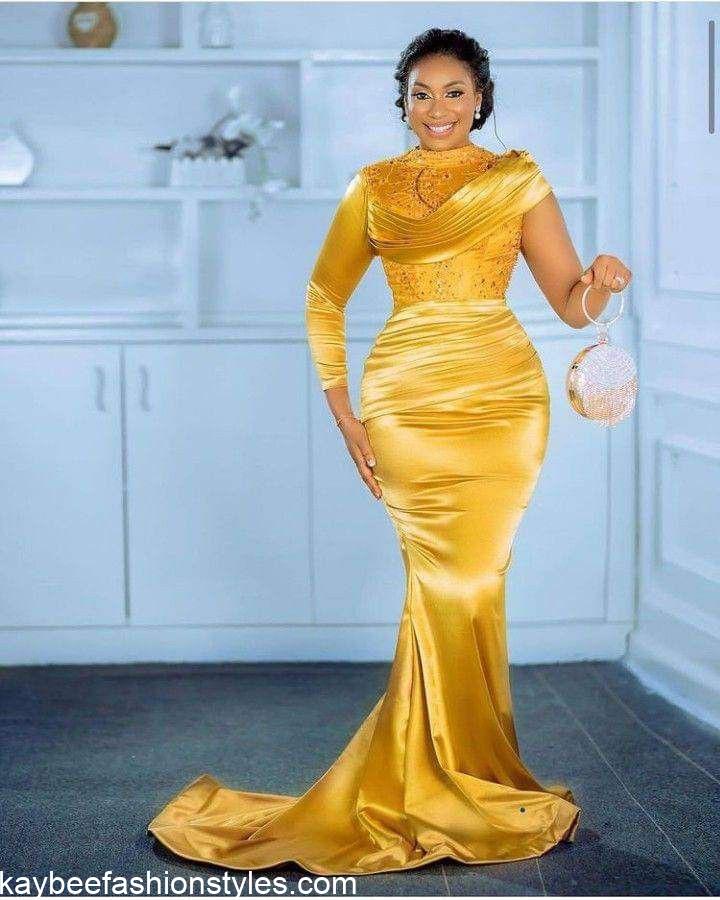 Best Nigerian Dinner Gown Styles for Ladies