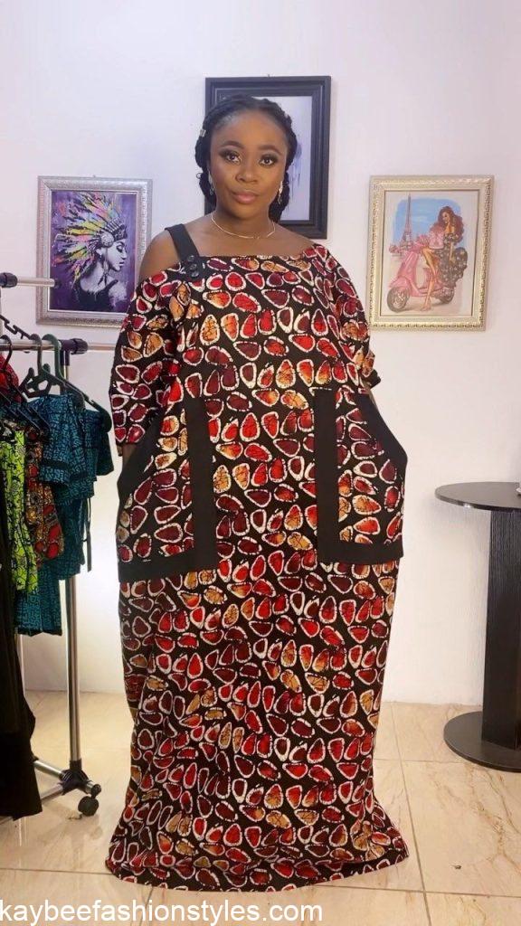 Latest Ankara Bubu Gown Styles