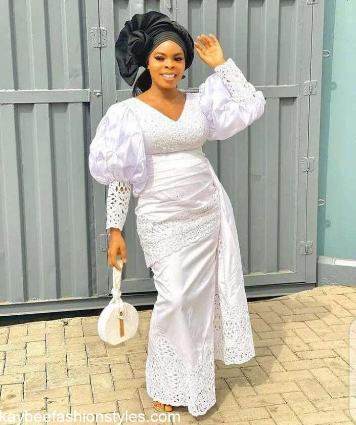 Best White Lace Gown Styles for Wedding Guests