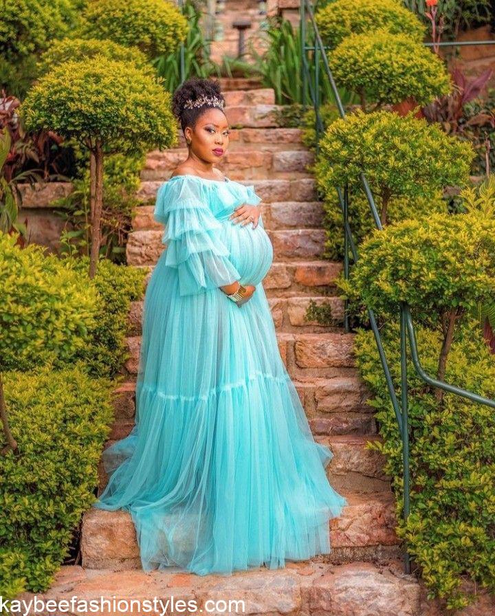 Best African Maternity Dresses for Photoshoot in 2023 - Kaybee Fashion ...