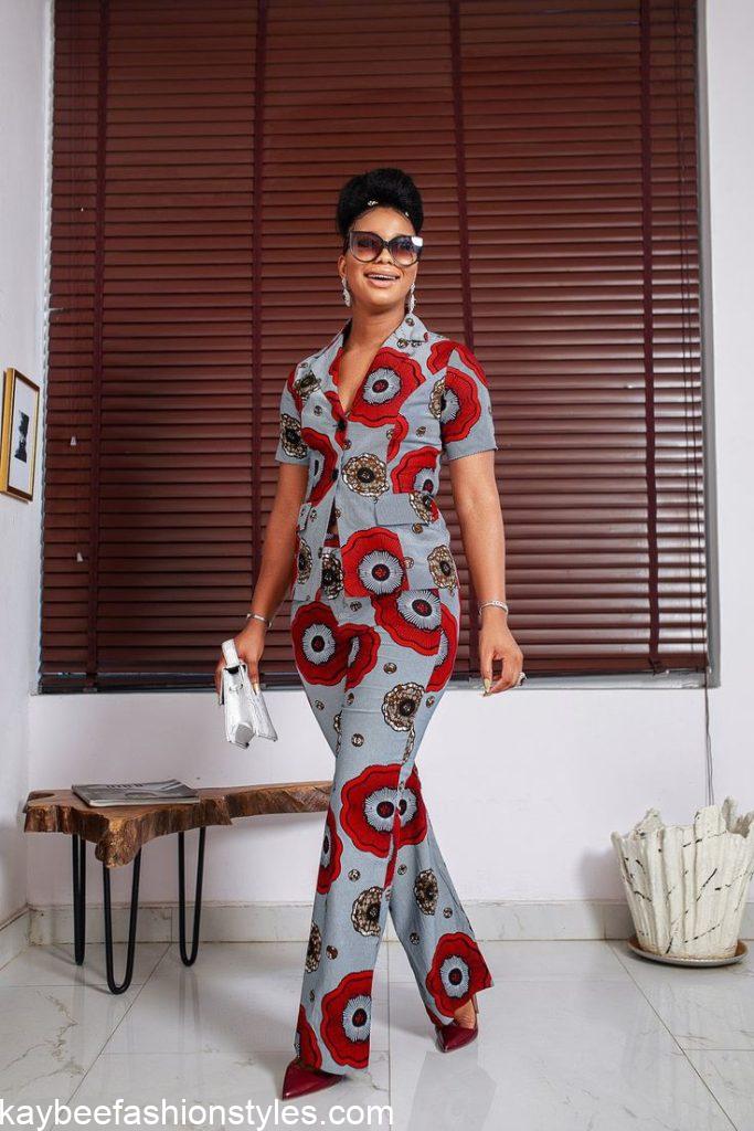 Latest African Trousers and Top for Ladies