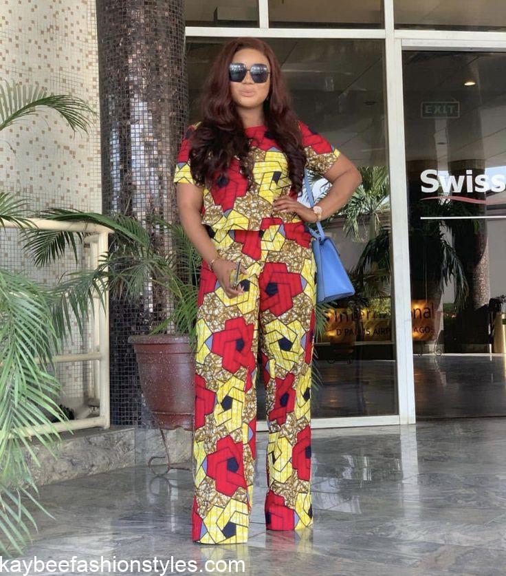 Latest African Trousers and Top for Ladies
