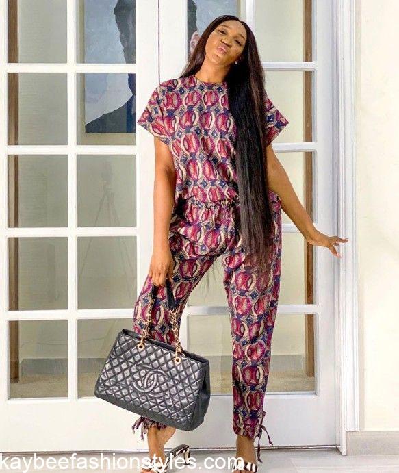 Latest African Trousers and Top for Ladies