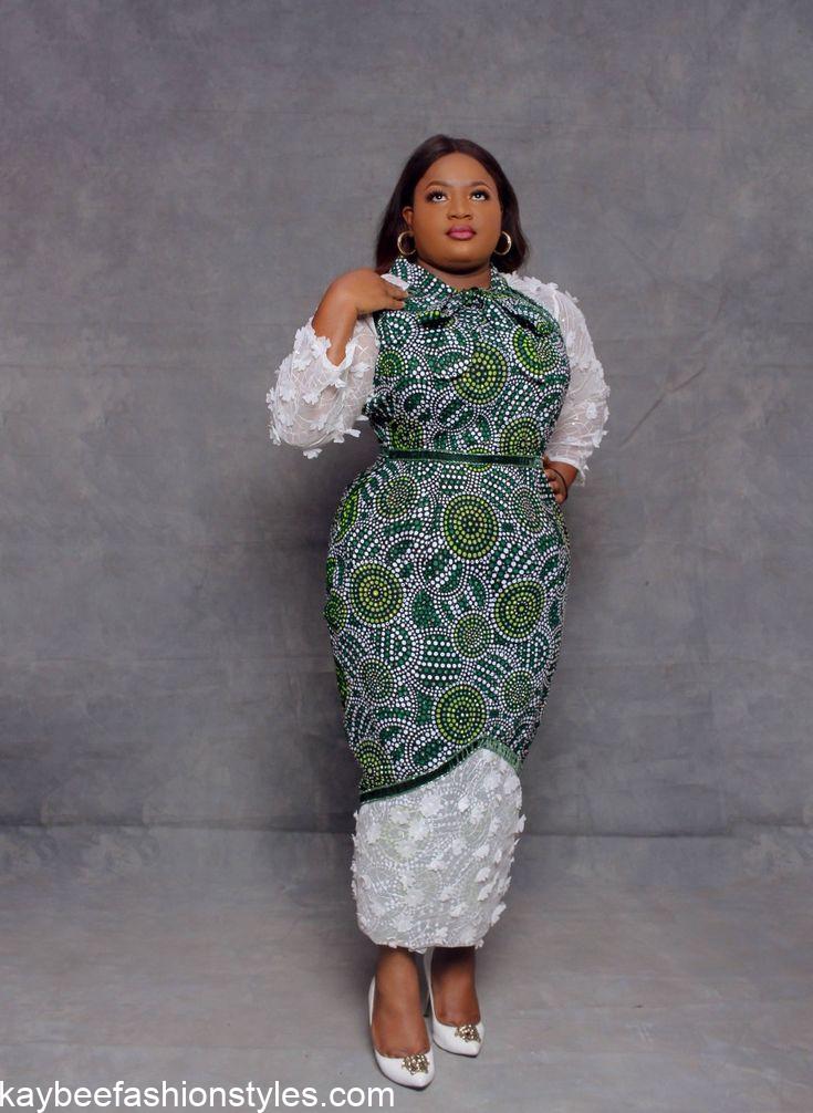 Best Ankara and Lace Combination Styles for Ladies