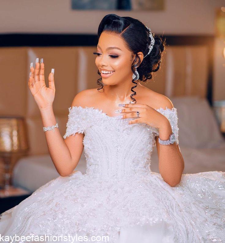 Latest Nigerian Bridal Hairstyles