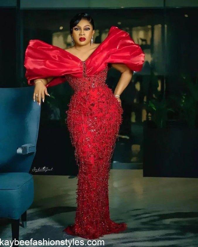 Latest Birthday Gown Styles for Ladies in Nigeria