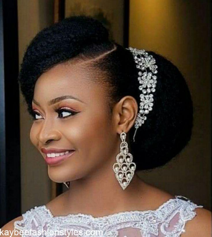 Latest Nigerian Bridal Hairstyles