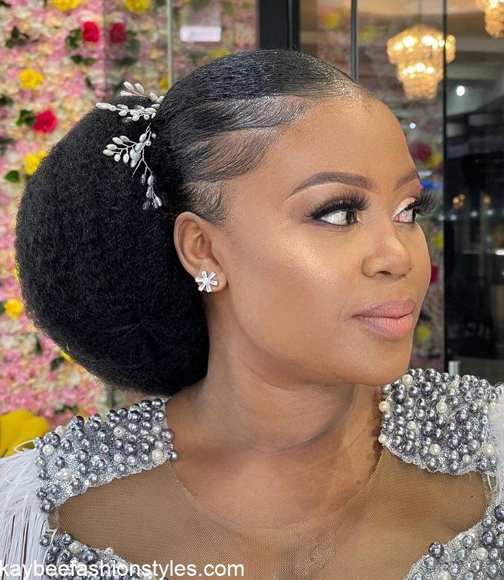 Latest Nigerian Bridal Hairstyle