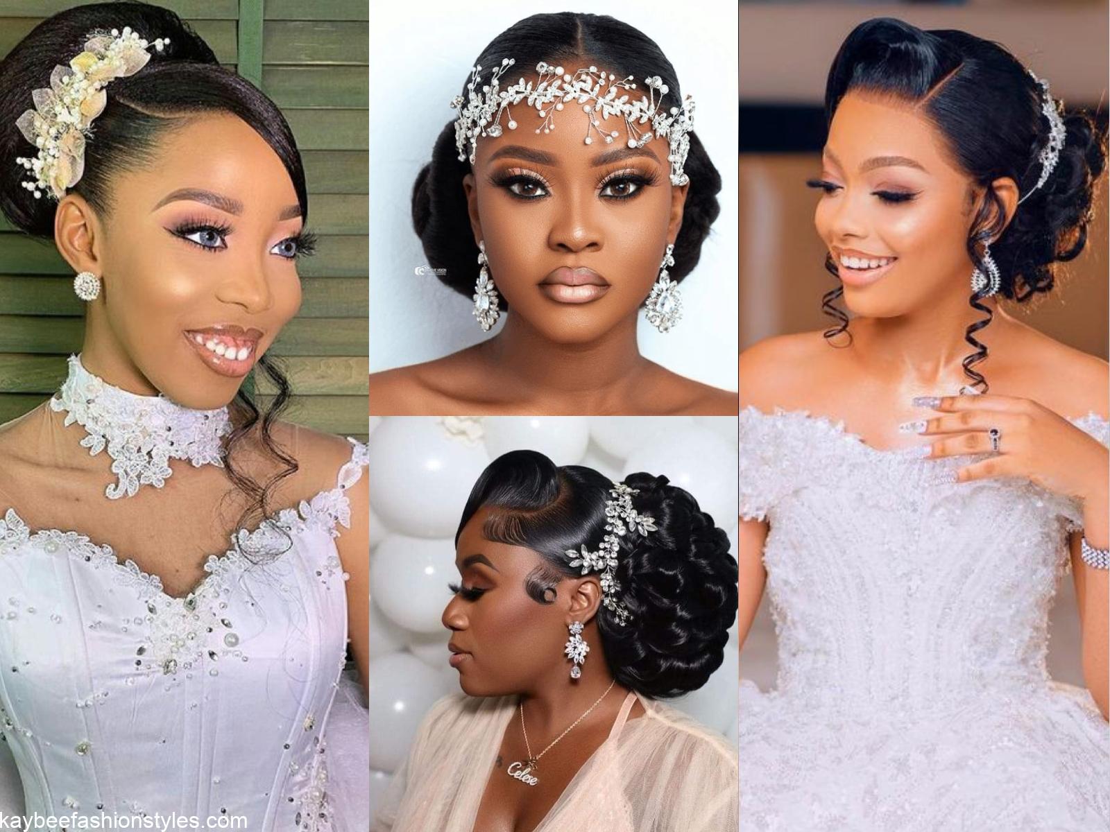 Latest Nigerian Bridal Hairstyles in 2023 Kaybee Fashion Styles