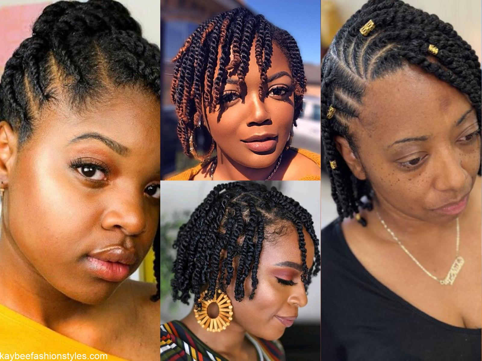 Best Female 2 strand Twist Styles For Natural hair Kaybee Fashion Styles