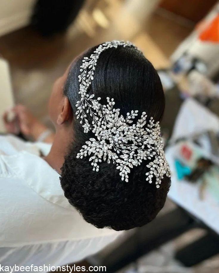 Latest Nigerian Bridal Hairstyles